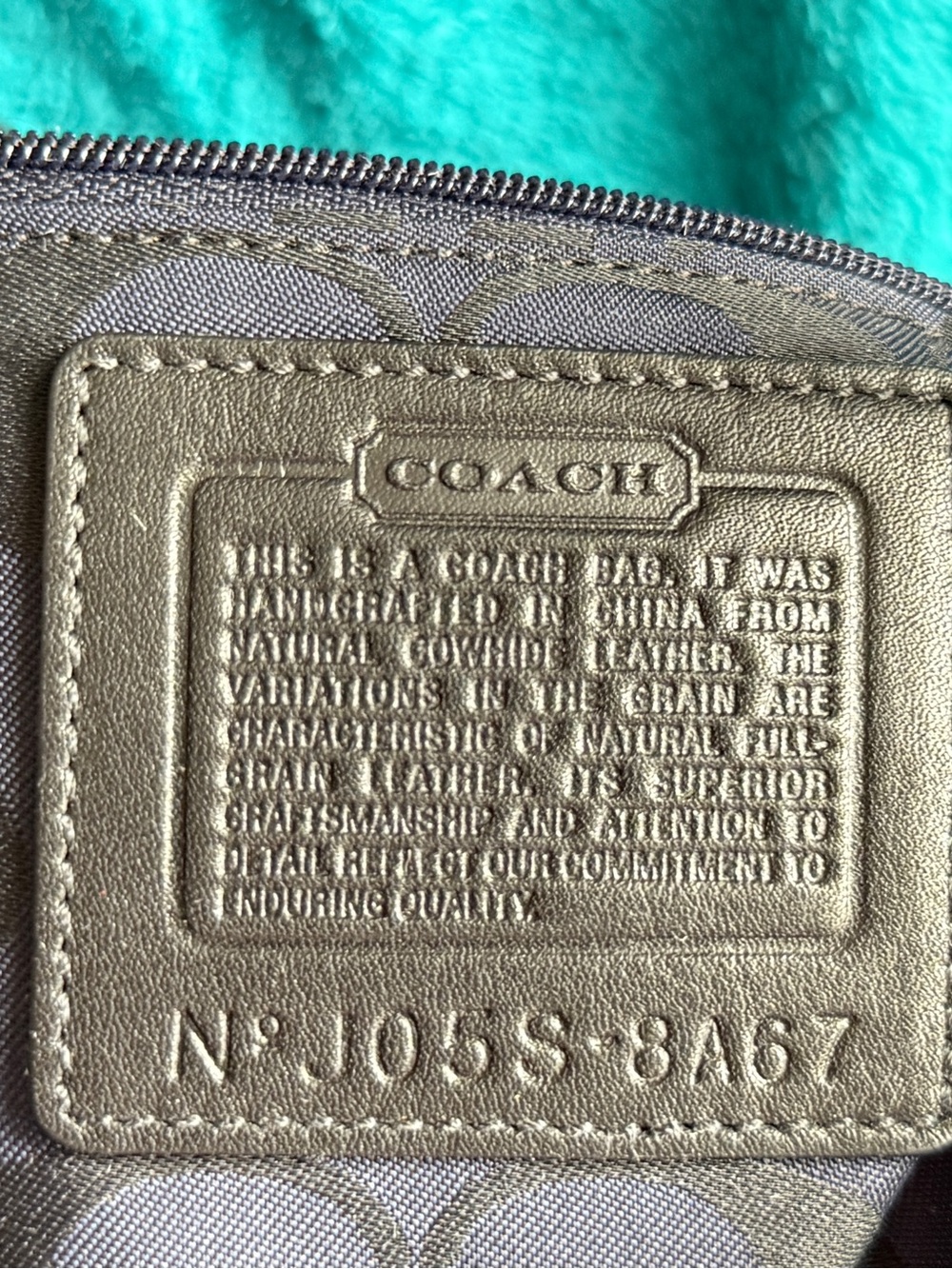 Coach Hamptons 2005 VINTAGE Hobo Bag
with hangtag - Picture 5 of 12